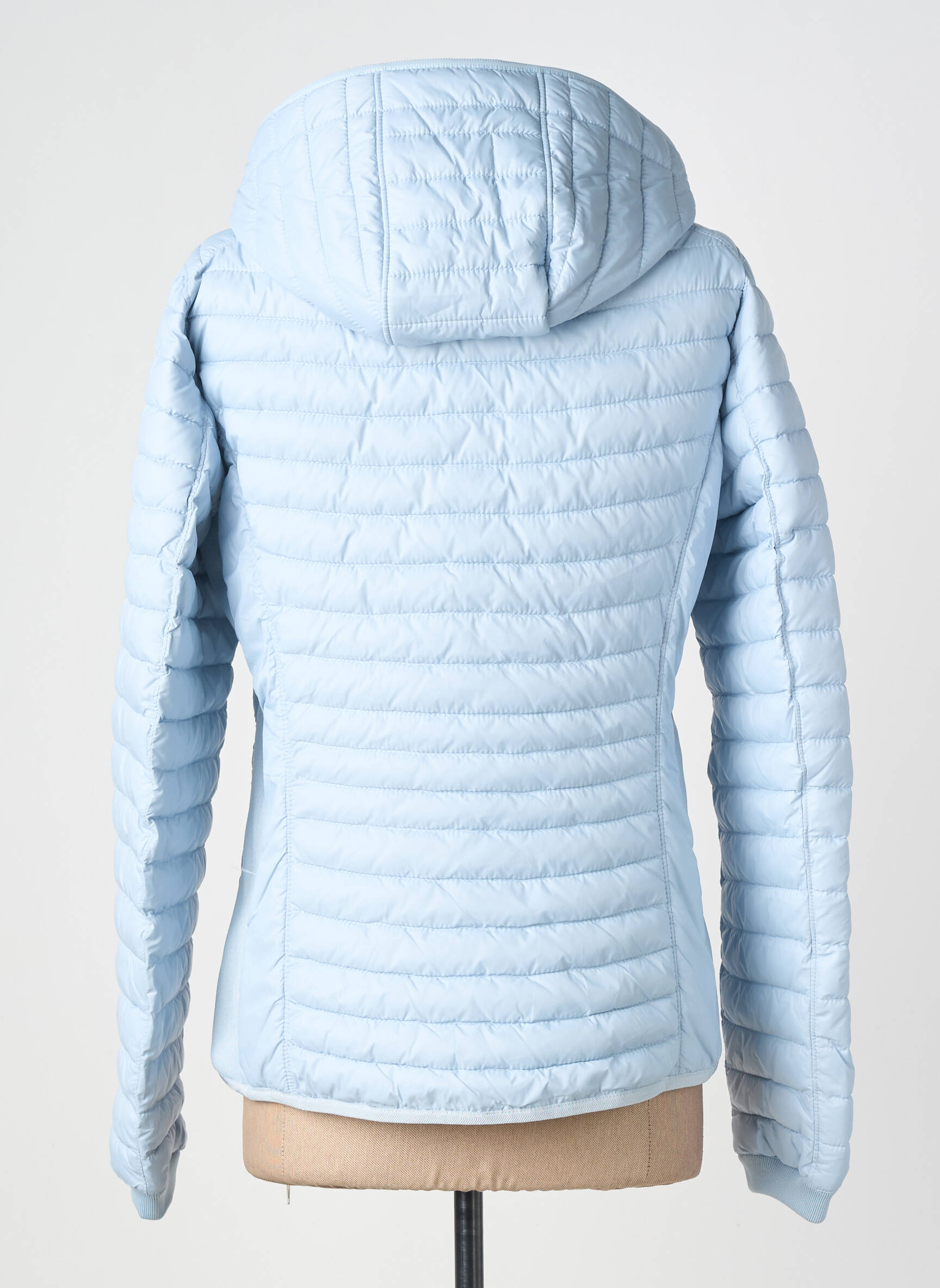 Doudoune manches longues a capuche bleu CAMEL ACTIVE femme