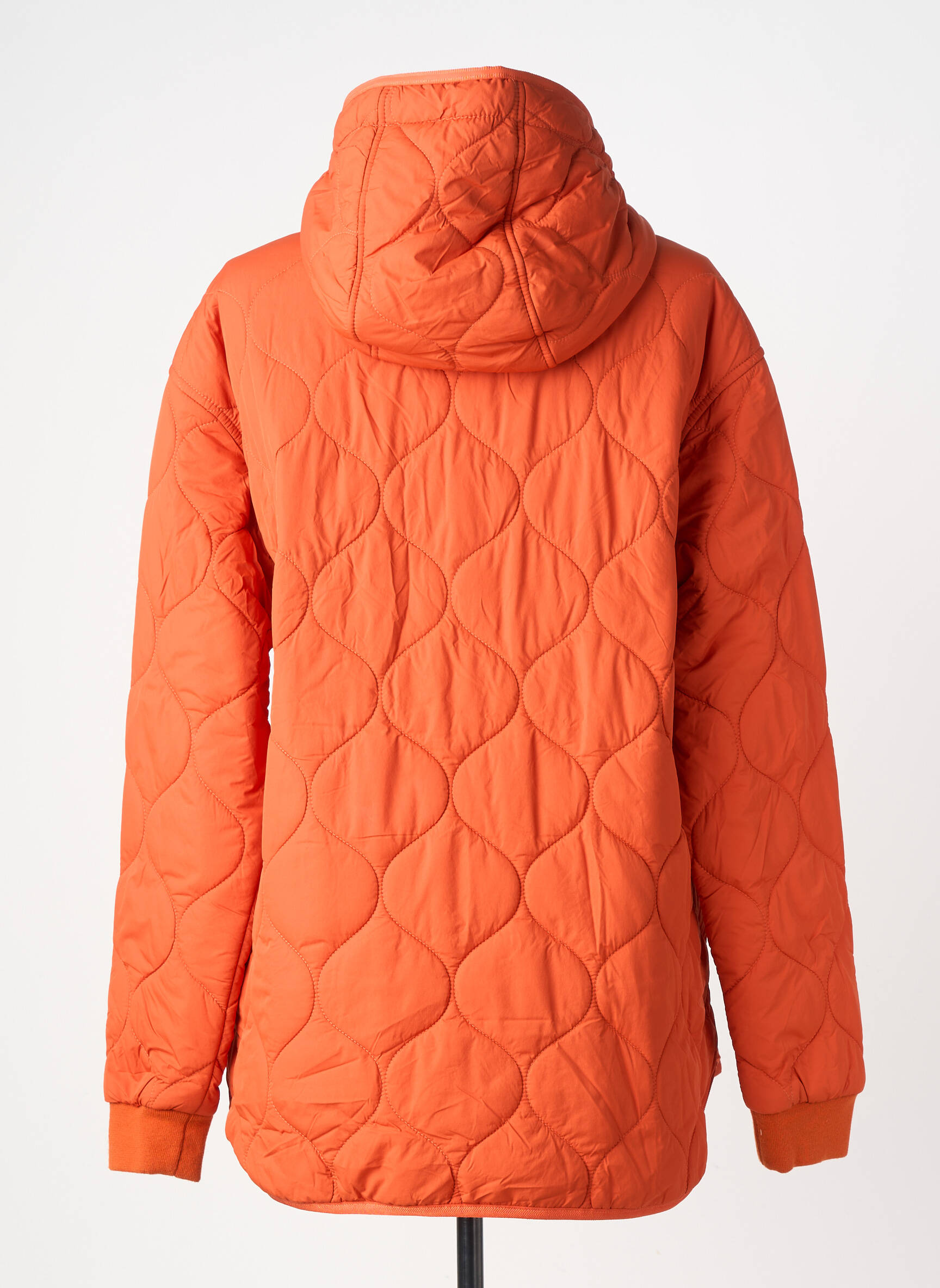 Doudoune manches longues a capuche orange CAMEL ACTIVE femme