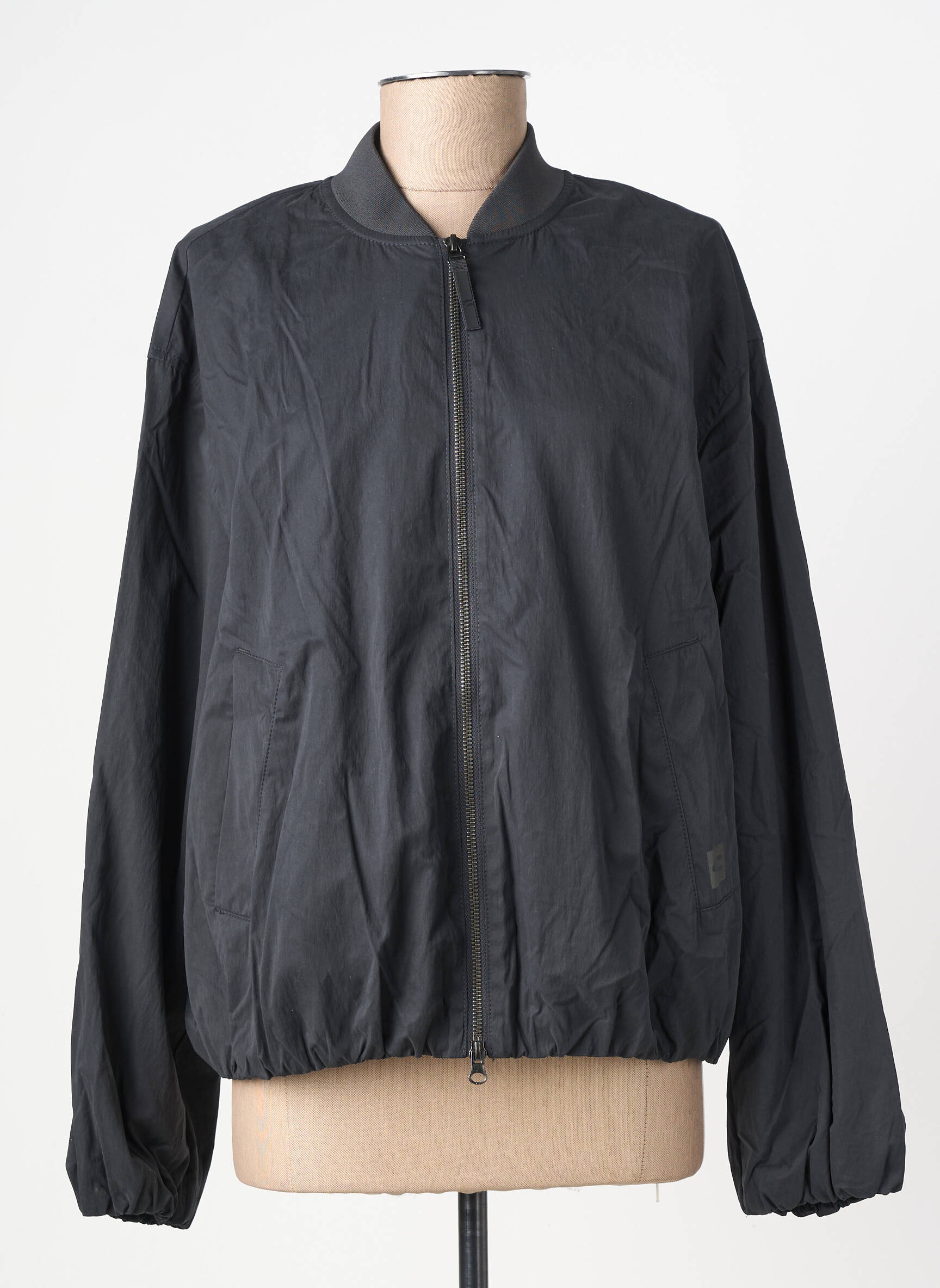 Blouson effet matière satinée noir CAMEL ACTIVE femme