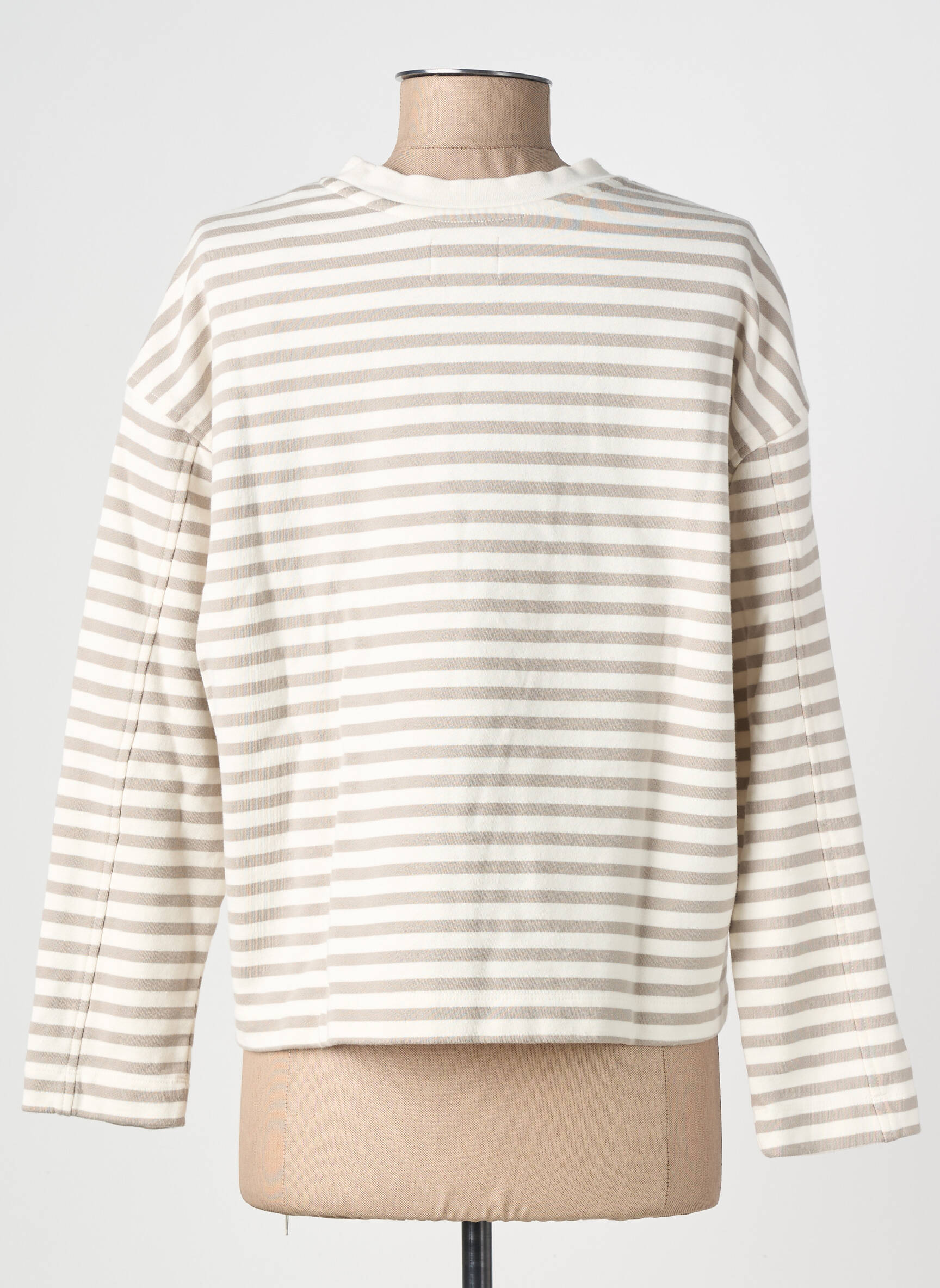 Sweat-shirt stretch manches longues marron CAMEL ACTIVE femme
