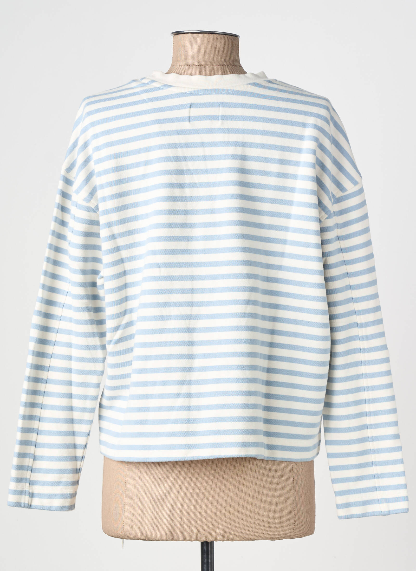 Sweat-shirt stretch manches longues bleu CAMEL ACTIVE femme
