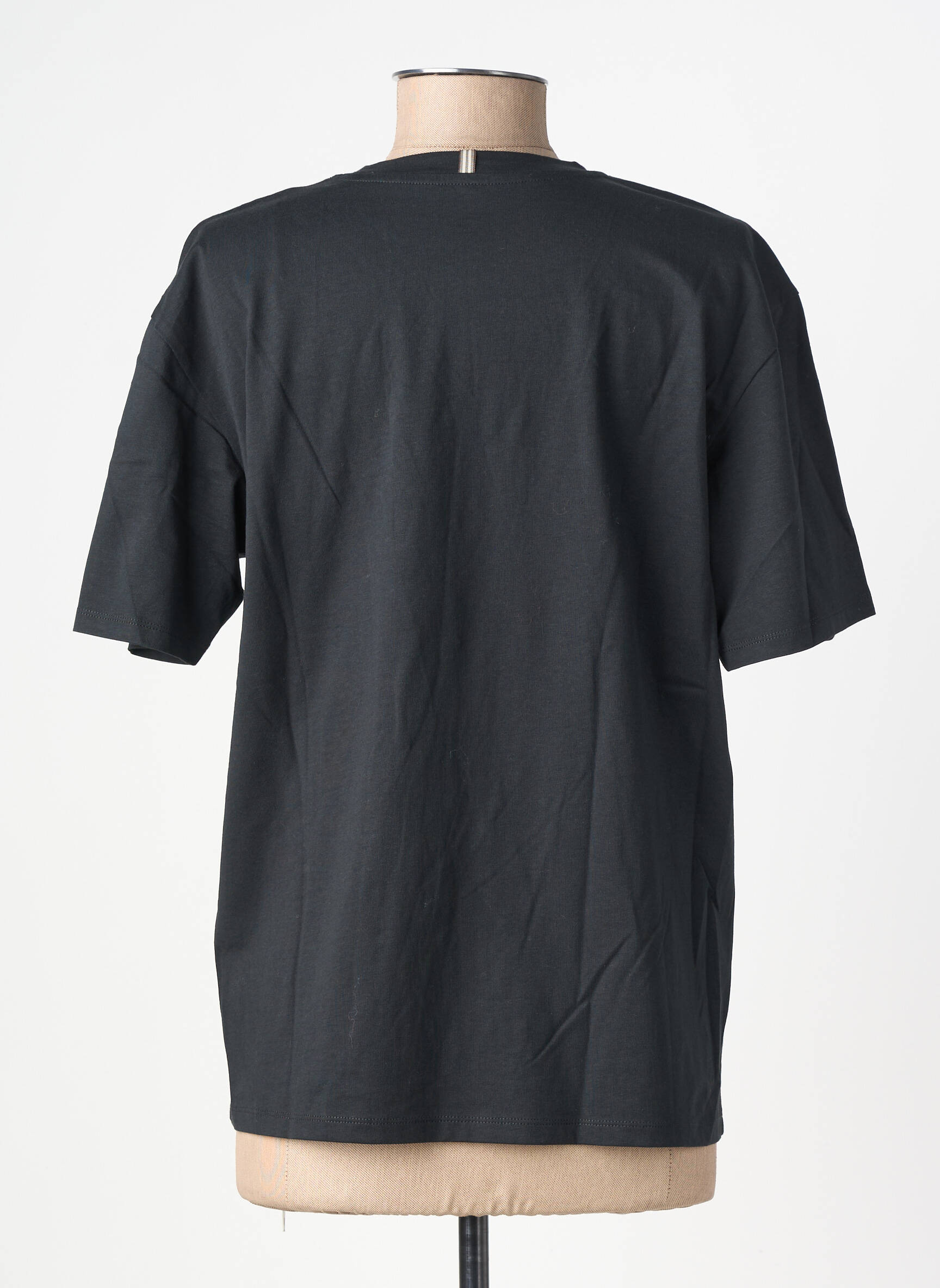 T-shirt coupe droite manches courtes noir CAMEL ACTIVE femme