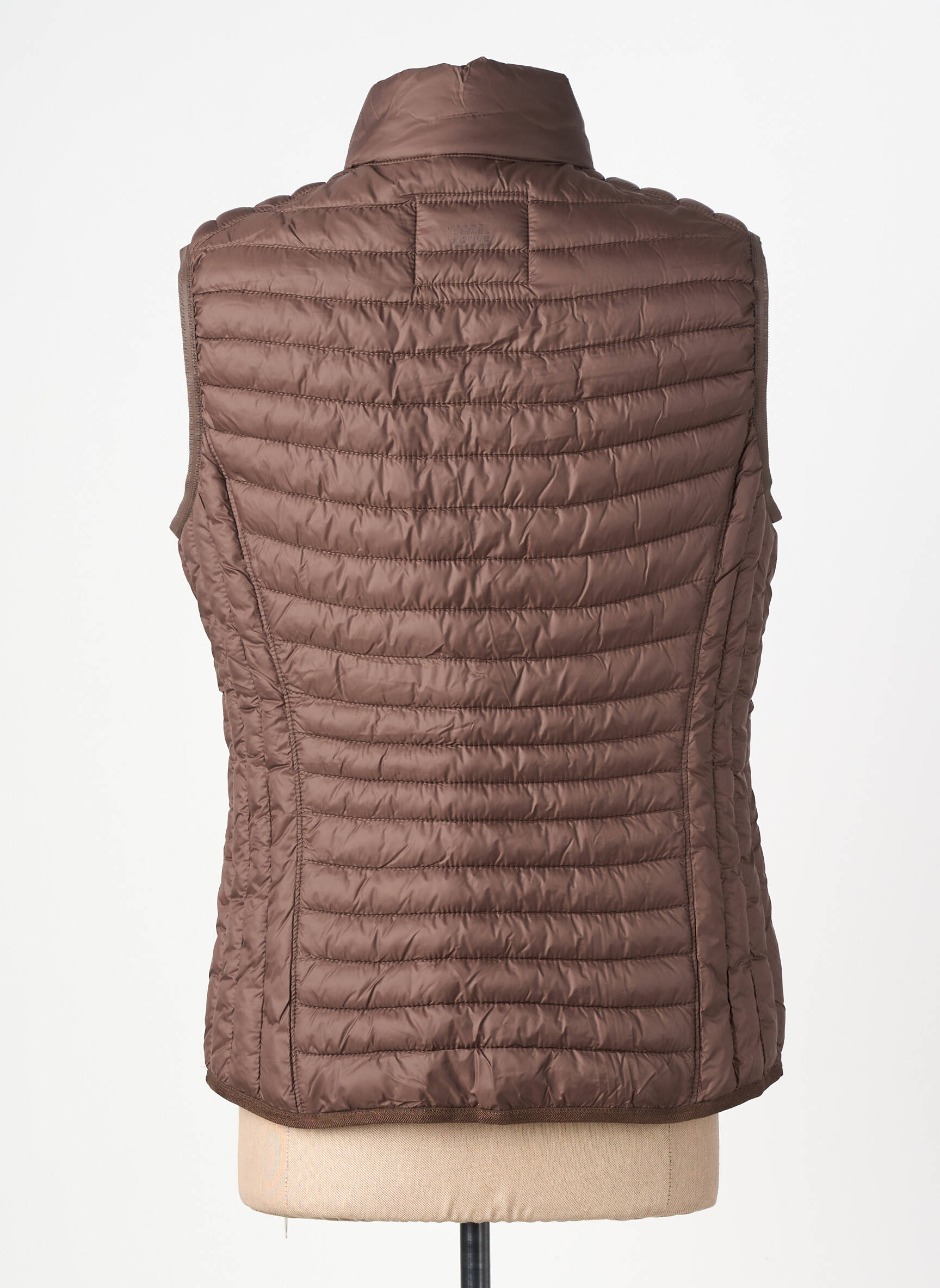Doudoune poches sans capuche marron CAMEL ACTIVE femme