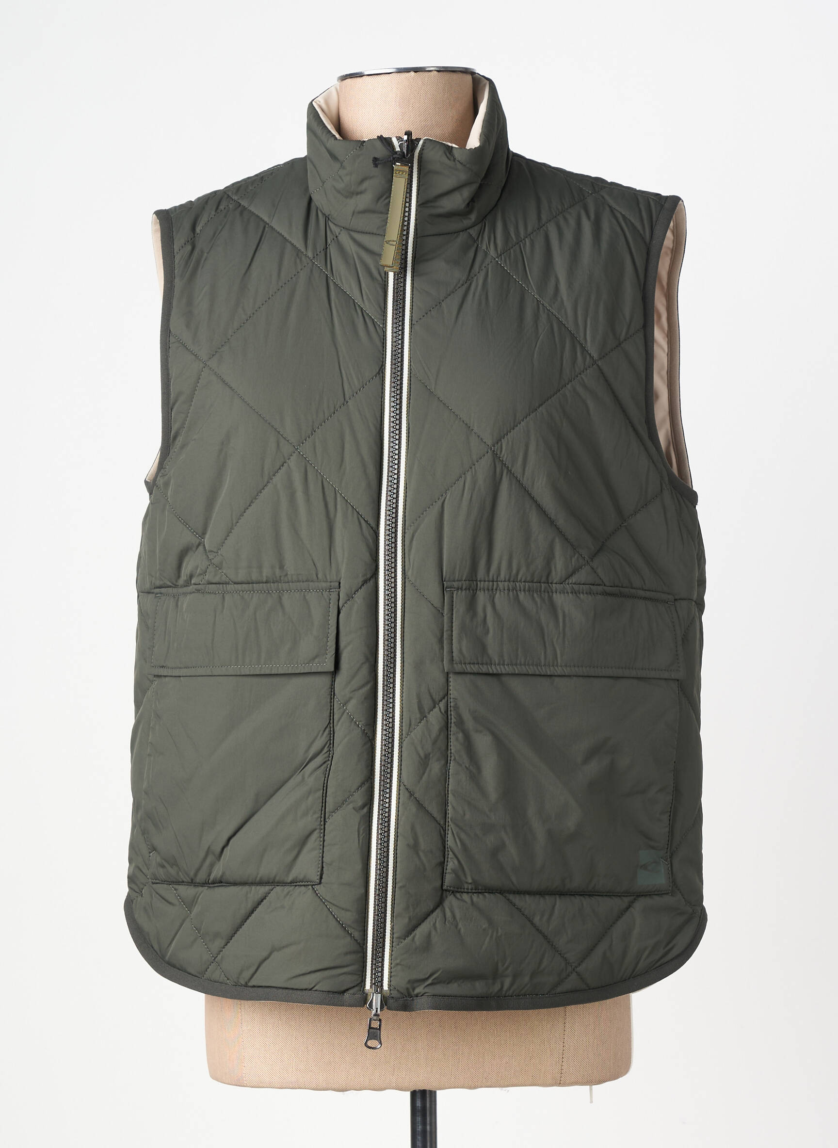 Doudoune poches sans capuche vert CAMEL ACTIVE femme