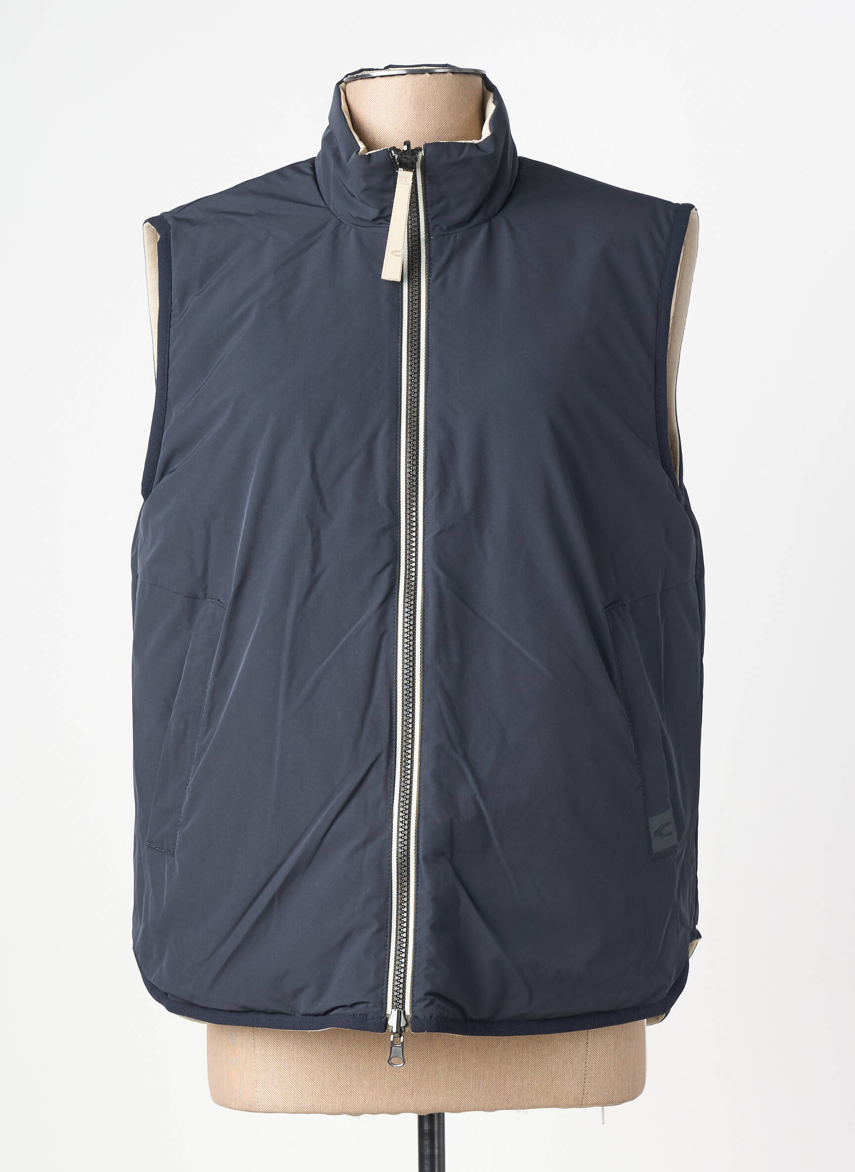 Doudoune poches sans capuche bleu CAMEL ACTIVE femme