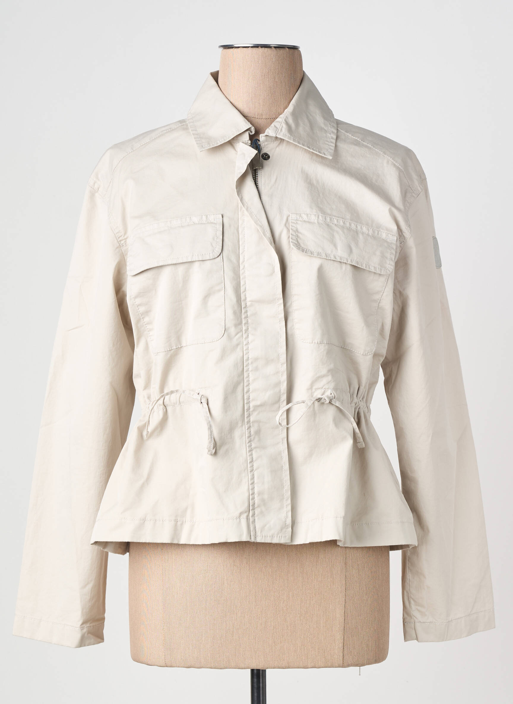 Veste casual poches beige U.S. POLO ASSN femme