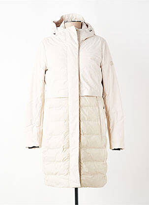 Doudoune poches a capuche beige CAMEL ACTIVE femme