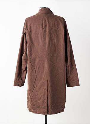 Trench tissage popeline sans capuche marron CAMEL ACTIVE femme