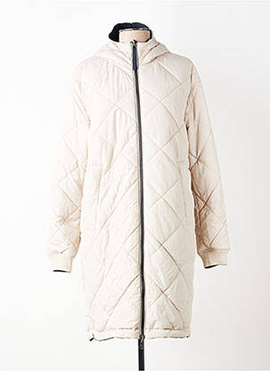 Doudoune poches a capuche beige CAMEL ACTIVE femme