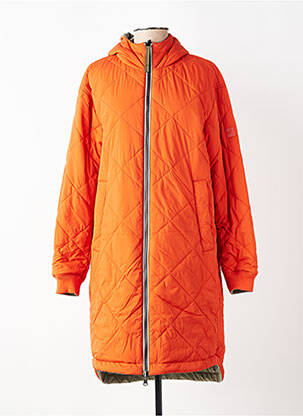 Doudoune poches a capuche orange CAMEL ACTIVE femme