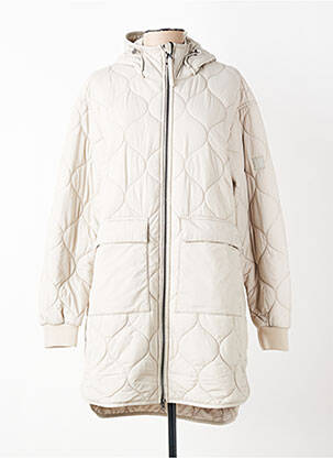 Doudoune poches a capuche vert CAMEL ACTIVE femme