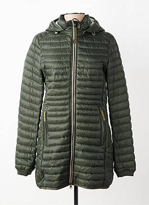 Doudoune poches a capuche vert CAMEL ACTIVE femme
