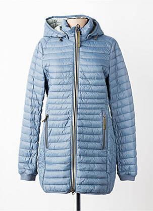 Doudoune poches a capuche bleu CAMEL ACTIVE femme