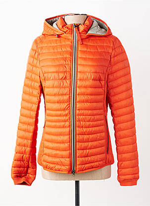 Doudoune poches a capuche orange CAMEL ACTIVE femme