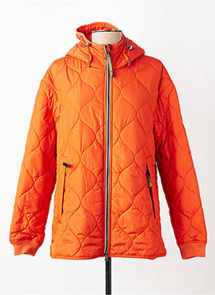 Doudoune poches a capuche orange CAMEL ACTIVE femme