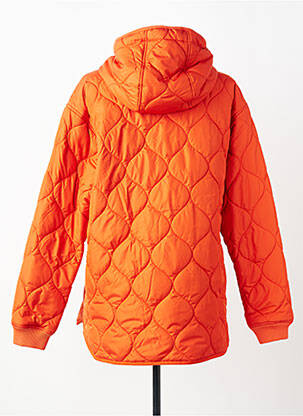 Doudoune poches a capuche orange CAMEL ACTIVE femme