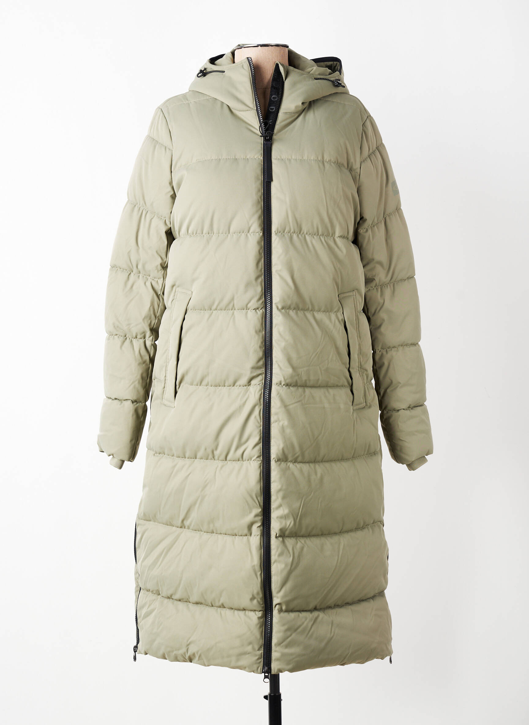 Doudoune poches a capuche vert CAMEL ACTIVE femme