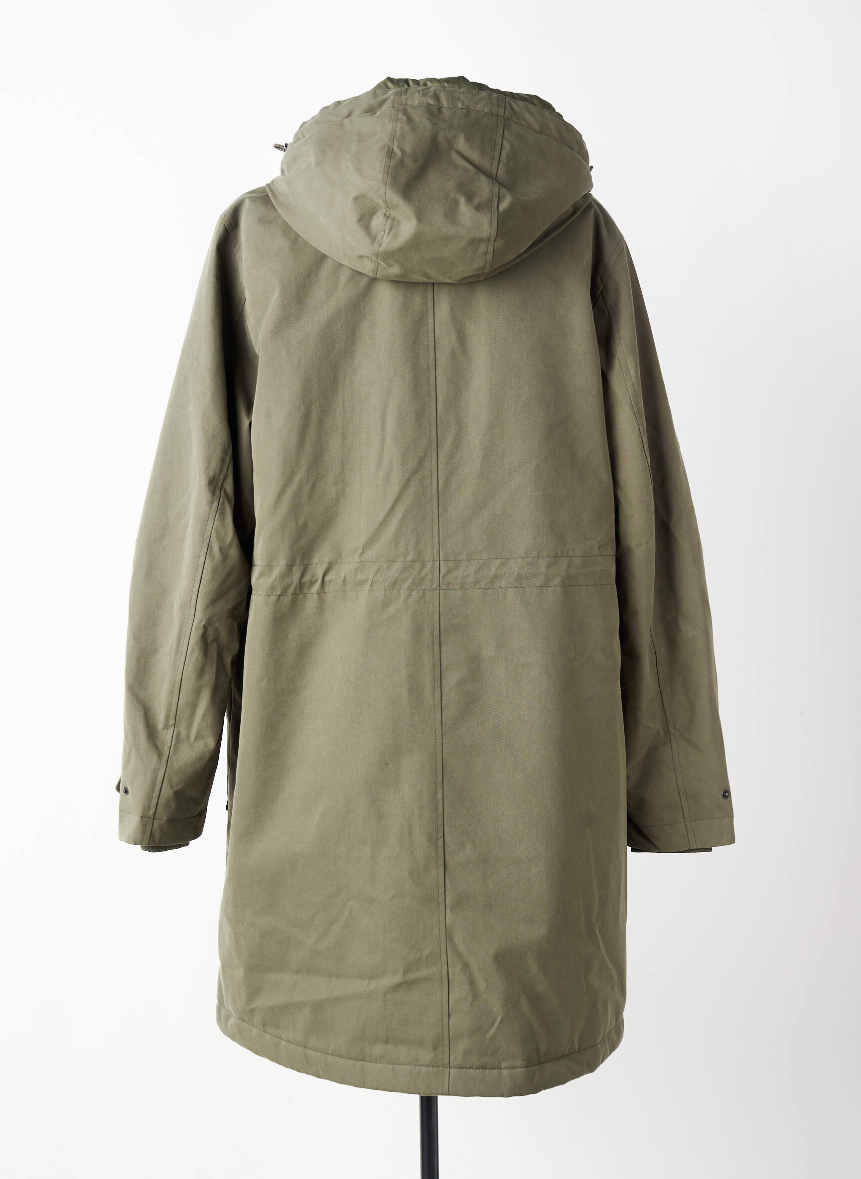 Parka manches longues a capuche vert CAMEL ACTIVE femme