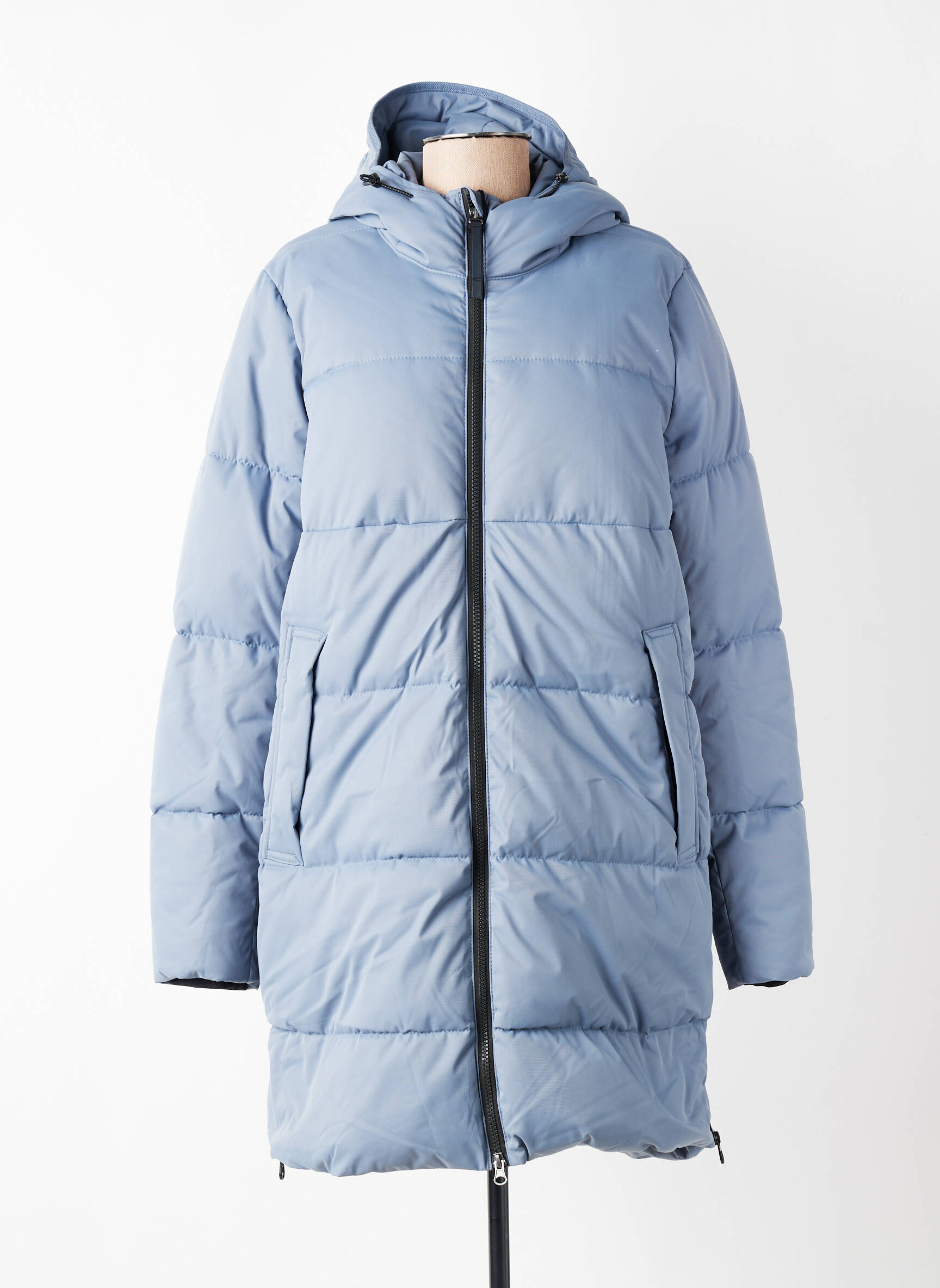 Doudoune poches a capuche bleu CAMEL ACTIVE femme