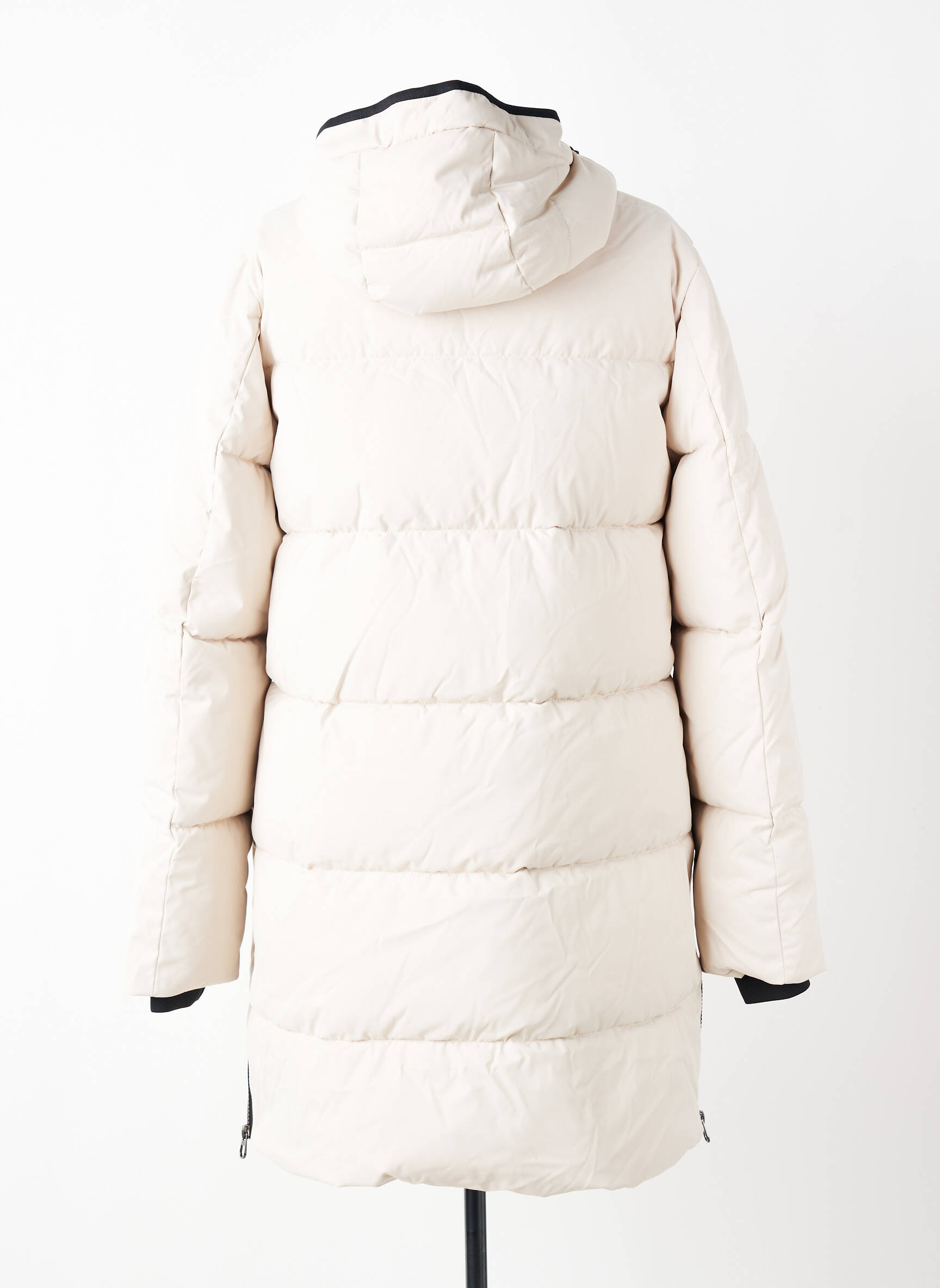 Doudoune poches a capuche beige CAMEL ACTIVE femme