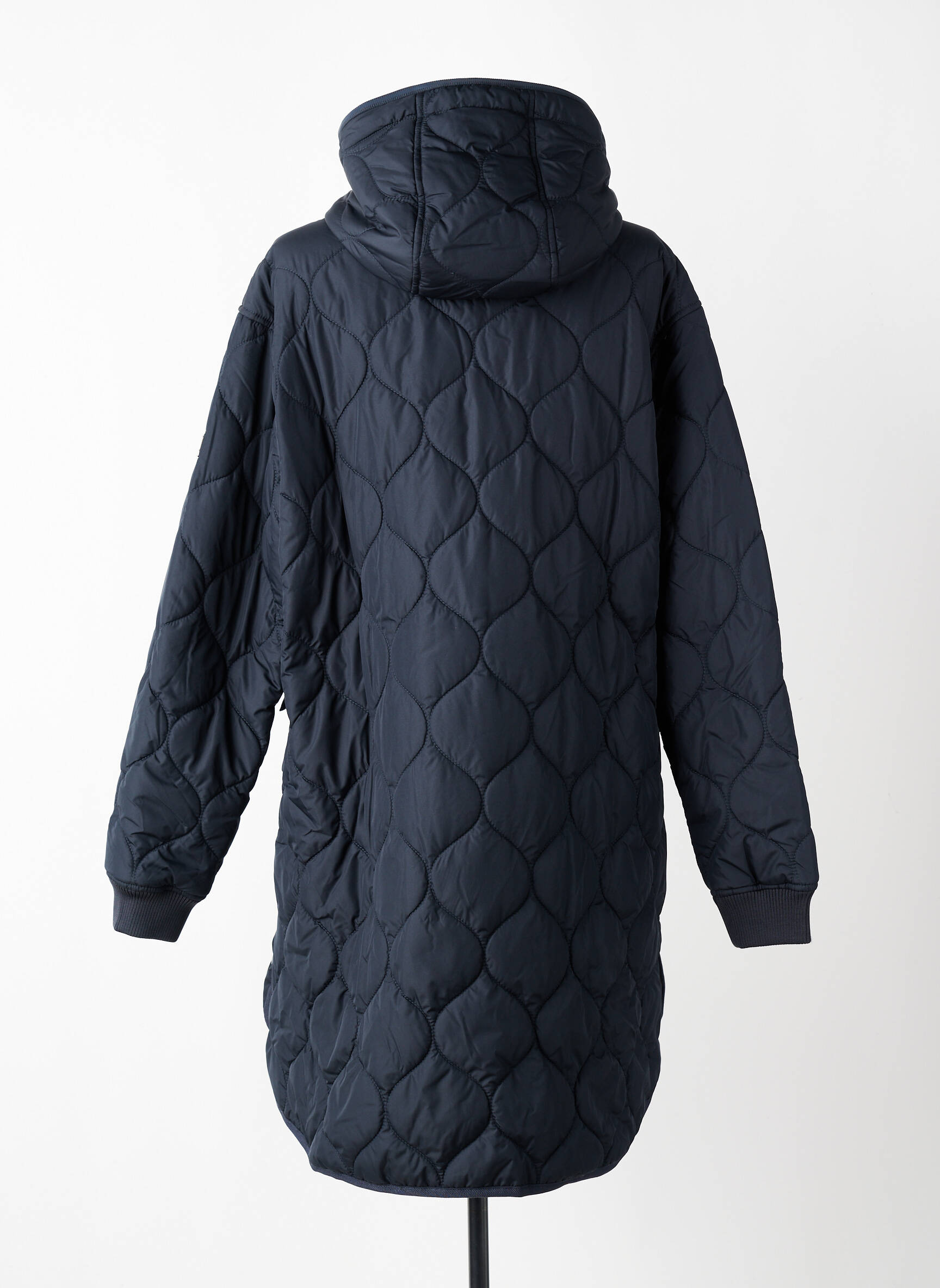 Doudoune poches a capuche bleu CAMEL ACTIVE femme