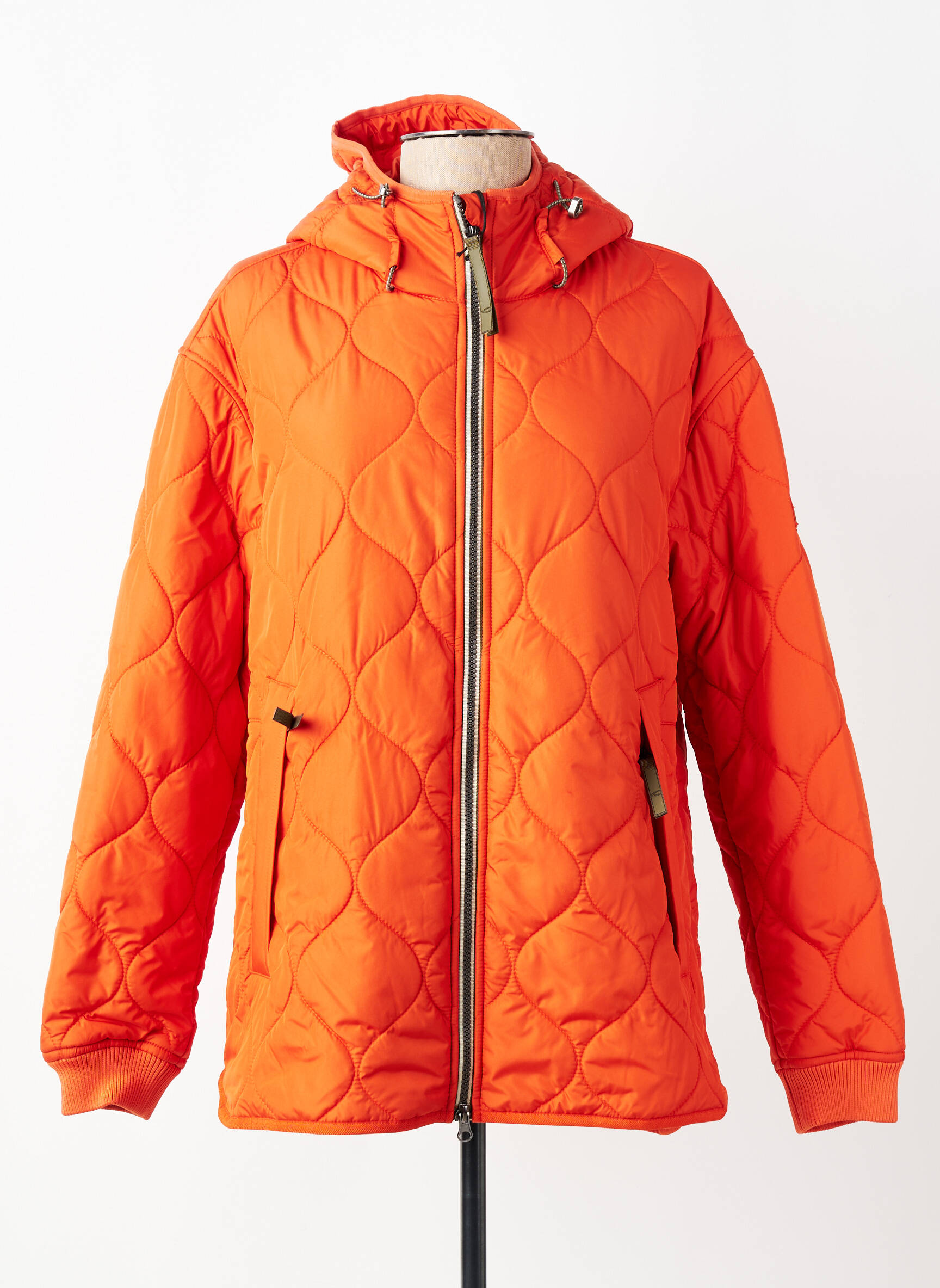 Doudoune poches a capuche orange CAMEL ACTIVE femme