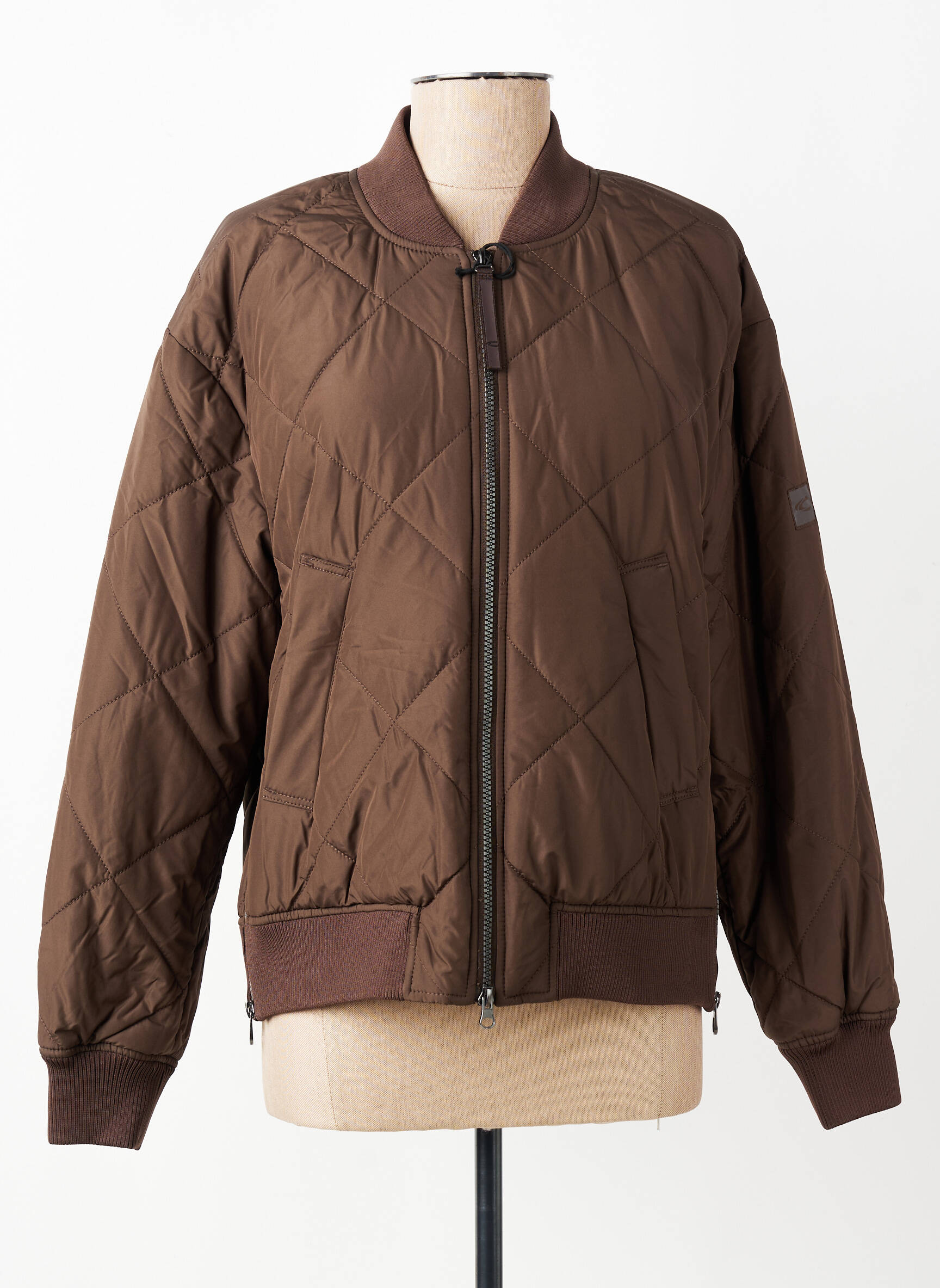Doudoune poches sans capuche vert CAMEL ACTIVE femme