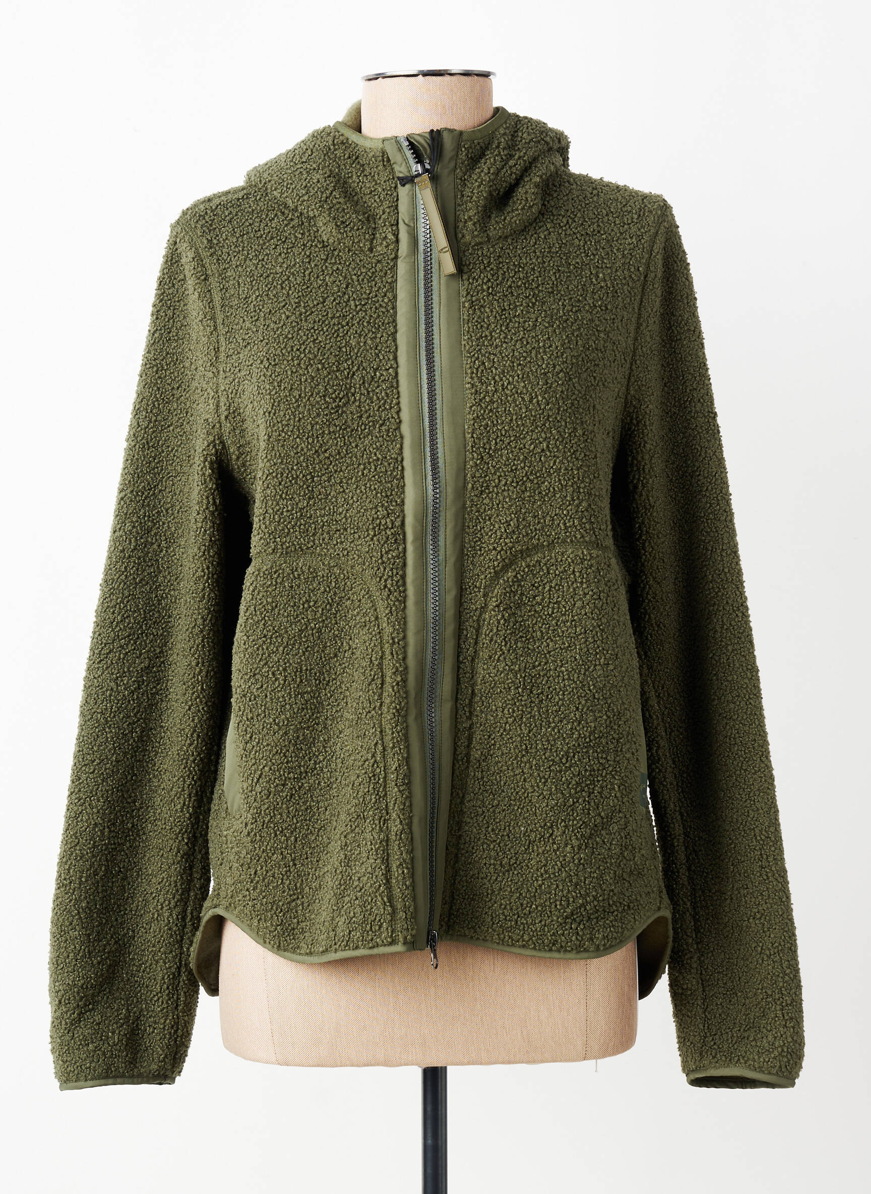 Polaire capuche vert CAMEL ACTIVE femme