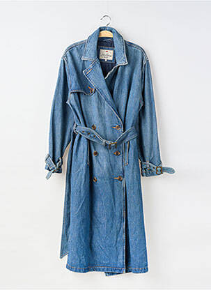 Trench poches sans capuche bleu LEVI'S femme