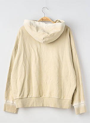 Sweat-shirt à capuche  manches longues beige H&M femme