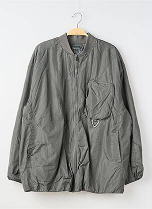 Doudoune manches longues sans capuche vert H&M femme
