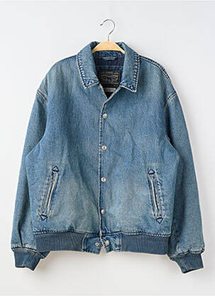 Blouson fermeture pressionnée bleu LEVI'S femme