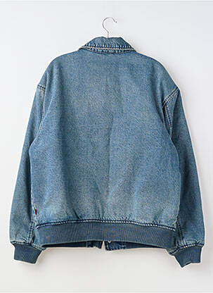 Blouson fermeture pressionnée bleu LEVI'S femme