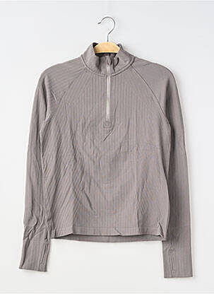T-shirt manches longues manches longues gris H&M femme