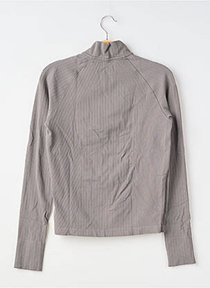 T-shirt manches longues manches longues gris H&M femme