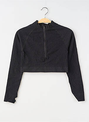 Veste casual coupe cintrée noir HIIT femme