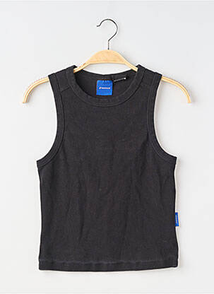 Débardeur stretch sans manche noir DECATHLON femme