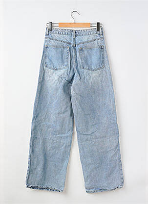 Jeans coupe large stretch taille normale bleu H&M femme