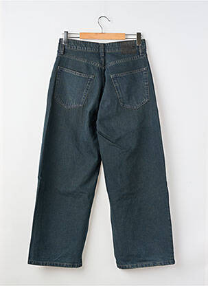 Jeans coupe large  taille haute vert MONKI femme