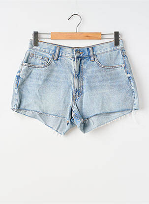 Short tissage denim taille normale bleu ASOS femme