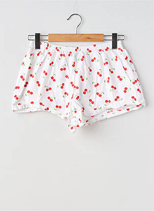 Pyjama coupe droite rouge UNDIZ femme