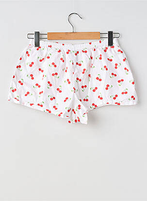 Pyjama coupe droite rouge UNDIZ femme