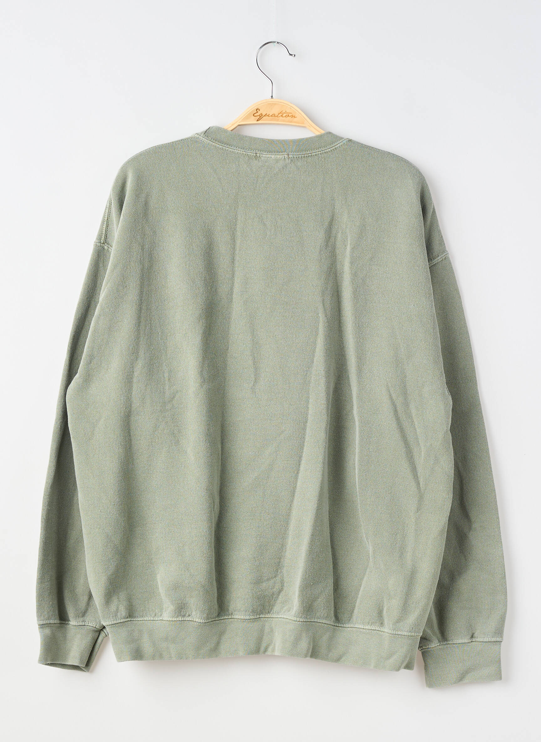Sweat-shirt stretch manches longues vert NASTY GAL femme