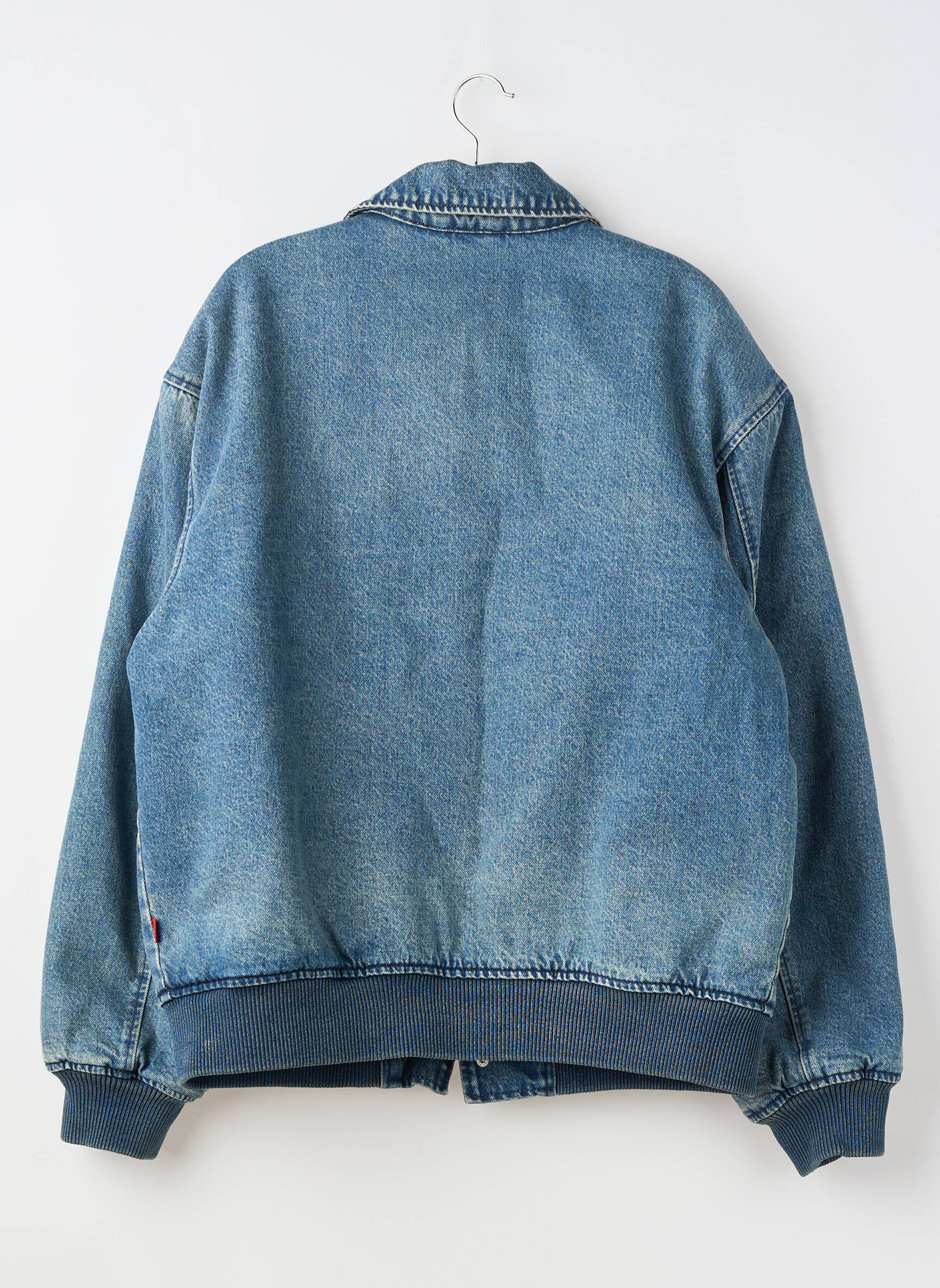 Blouson fermeture pressionnée bleu LEVI'S femme