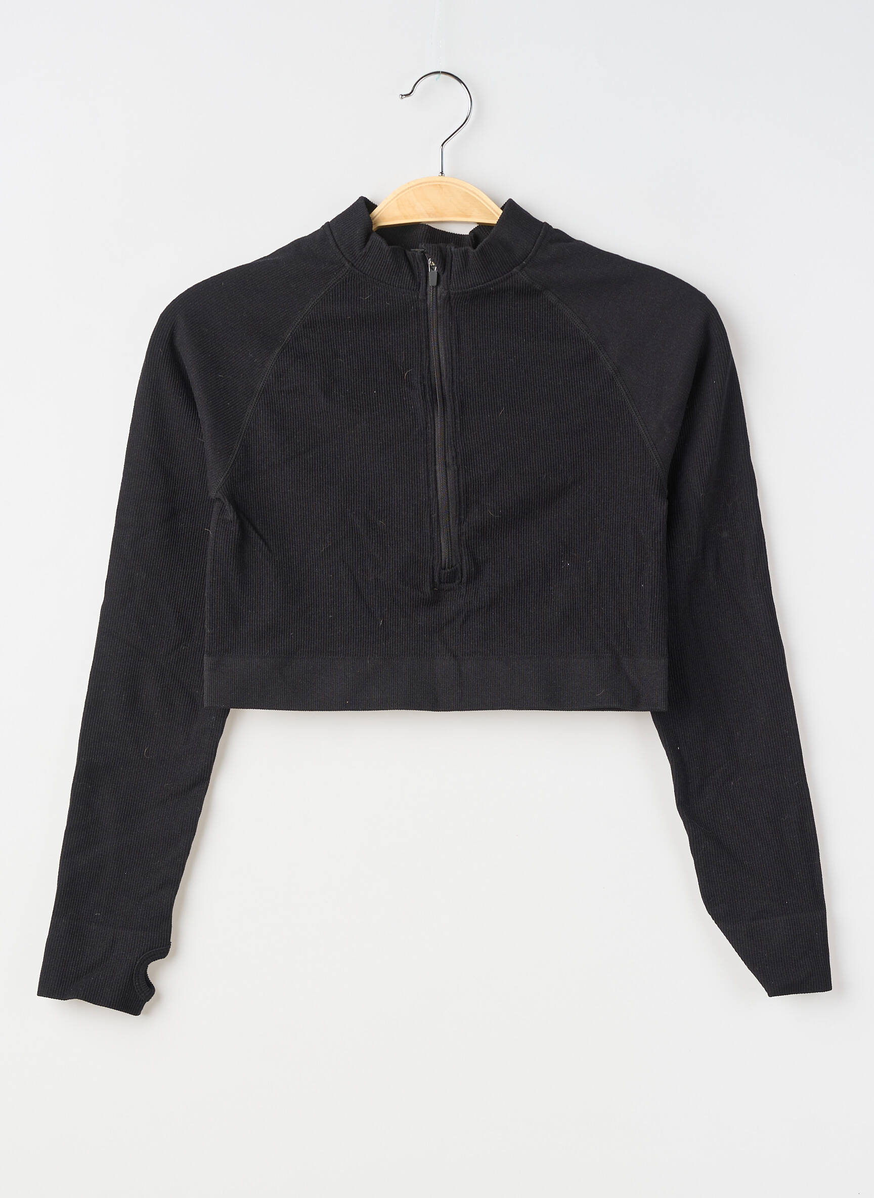Veste casual coupe cintrée noir HIIT femme