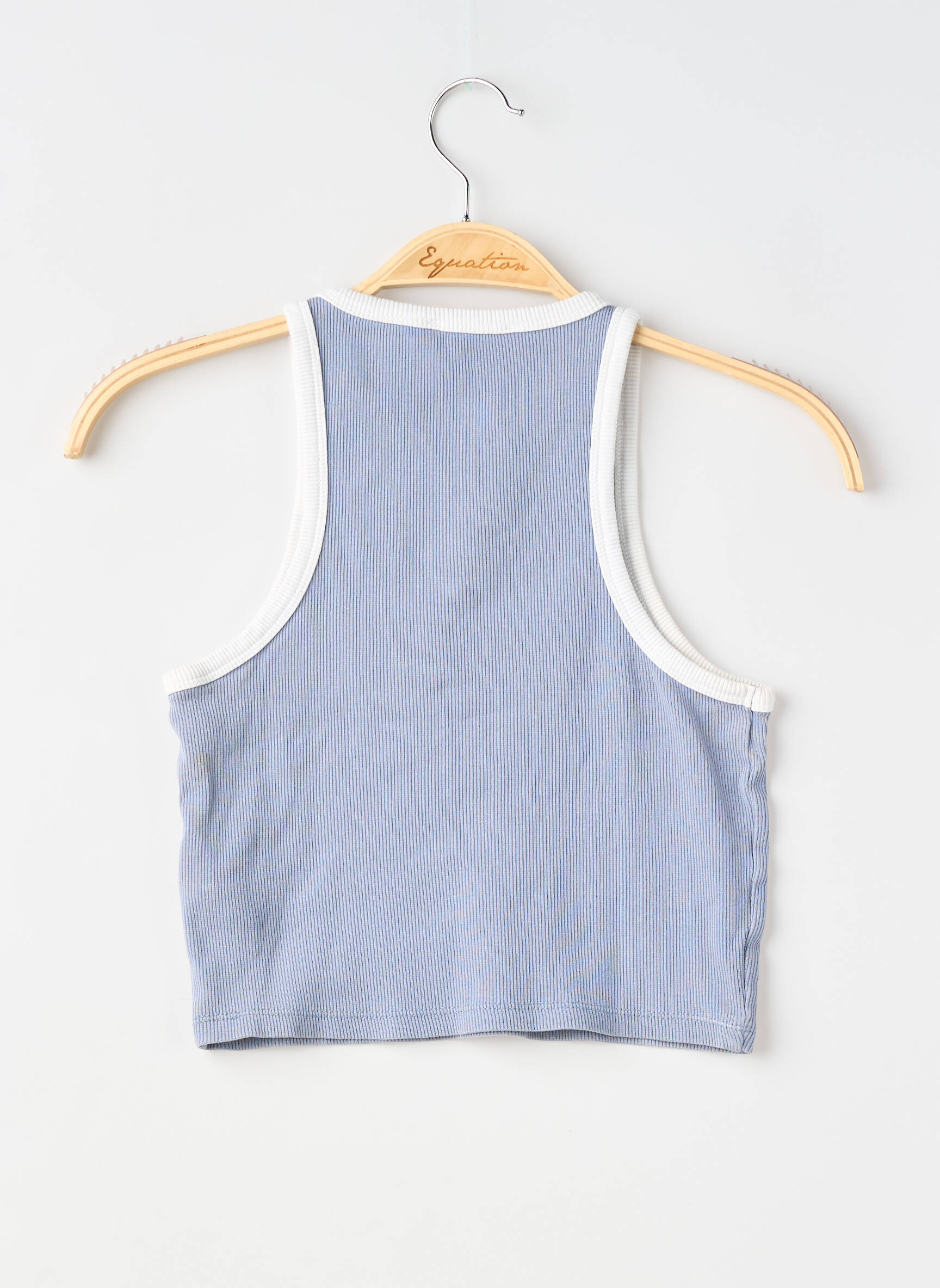 Débardeur stretch sans manche gris NA-KD femme