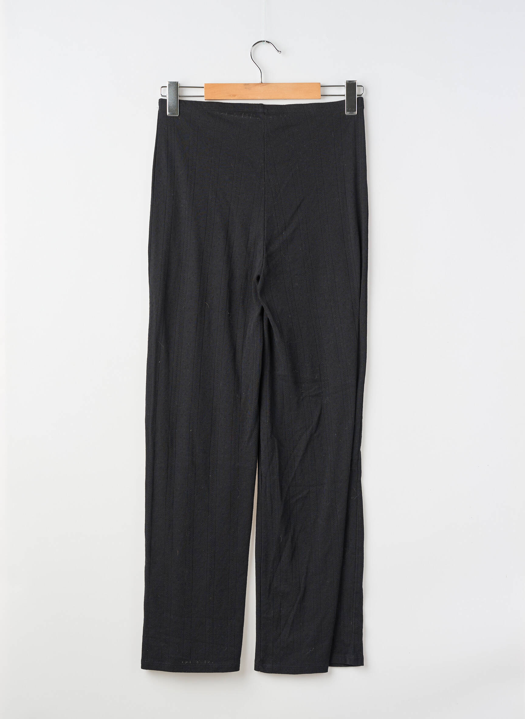 Pyjama tissage jersey noir UNDIZ femme