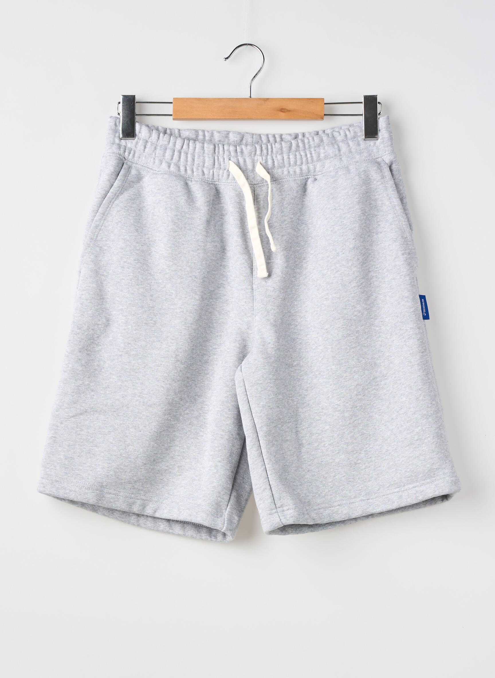 Bermuda taille élastique taille normale gris DECATHLON homme