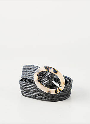 Ceinture coutures renforcées noir BECK SONDERGAARD femme