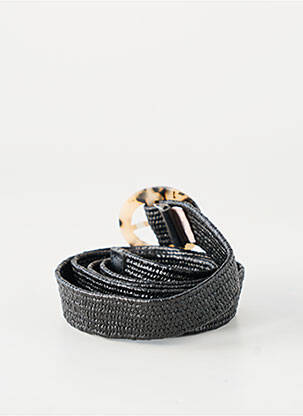 Ceinture coutures renforcées noir BECK SONDERGAARD femme